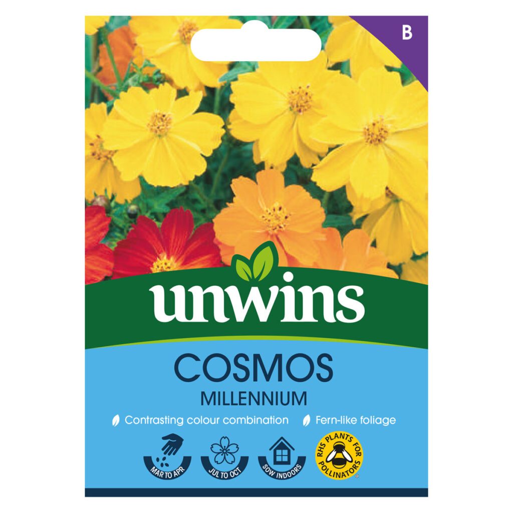 Unwins Cosmos Millennium Seeds 5051618010665 2
